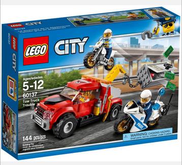 Lego City 60137 Politie Sleeptruck beschikbaar voor biedingen