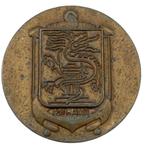 Franse bronzen medaille, 41e RAMA Armee Francaise., Verzenden, Landmacht, Overige gebieden, Lintje, Medaille of Wings