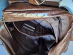 Laptoptas Lederen, Computers en Software, Laptoptassen, Verzenden, 15 inch, Zo goed als nieuw, Schoudertas