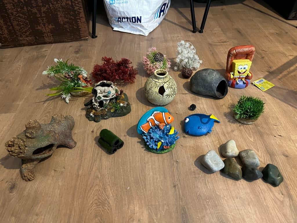 Aquarium toebehoren + Qubic 30 filter en cartridges, Dieren en Toebehoren, Vissen | Aquaria en Toebehoren, Zo goed als nieuw, Overige typen