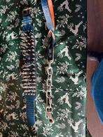 Honden hals band met riem, Ophalen of Verzenden, Zo goed als nieuw