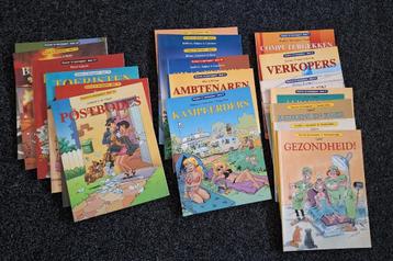 Humor in beroepen; 19 stuks stripboeken beschikbaar voor biedingen