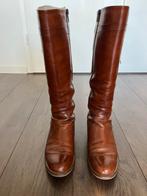 Mooi hoge laarzen bruin leer maat 38 Carmens, Hoge laarzen, Bruin, Ophalen of Verzenden, Zo goed als nieuw