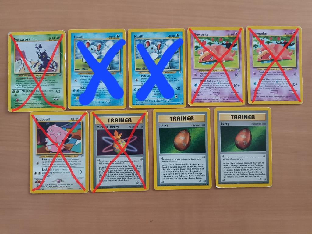 Pokémon Neo Genises set (december 2000), Ophalen of Verzenden, Zo goed als nieuw, Meerdere kaarten