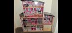 Compleet barbiehuis te koop!, Kinderen en Baby's, Speelgoed | Poppenhuizen, Ophalen of Verzenden, Gebruikt, Poppenhuis