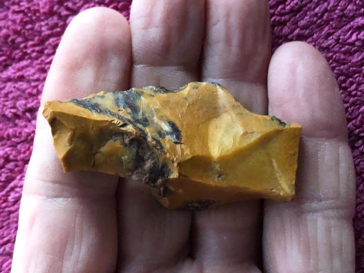 Bodemvondst  Steentijd schraper NEANDERTHALER uit FONTMAURE!, Antiek en Kunst, Curiosa en Brocante, Verzenden