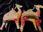 India Camel Indiaas souvenir stof dromedaris vintage, Ophalen