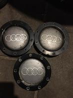 Audi naafdoppen 3 stuks, Auto diversen, Wieldoppen, Ophalen of Verzenden, Gebruikt