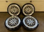 Bbs lemans LM154 8,5j x 19 et48 5x112 215-35-19 hankook, 19 inch, 215 mm, Ophalen of Verzenden, Zomerbanden