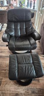 Stressless Relaxfauteuil met Voetenbank, Huis en Inrichting, Gebruikt, Ophalen of Verzenden, 75 tot 100 cm, Modern