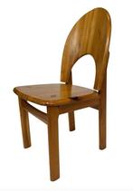 Vintage set van vier Rainer Daumiller grenen stoelen design, Gebruikt, Bruin, Vintage, Vier