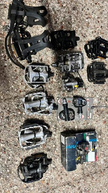 12x nieuwe set trappers/pedalen racefiets/mountainbike beschikbaar voor biedingen