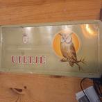 Blik uiltje langwerpig opberg doos blik retro vintage, Ophalen of Verzenden, Gebruikt, Overige