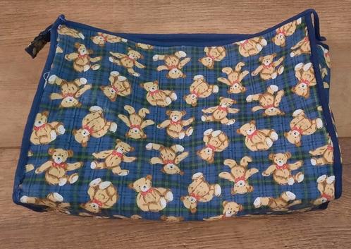 Toilettas, Sieraden, Tassen en Uiterlijk, Toilettassen, Meisje, Blauw, Ophalen of Verzenden