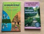 Wandelend door Nederland & Overijssel wandelroutes, Ophalen of Verzenden, Zo goed als nieuw, Fiets- of Wandelgids