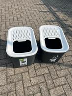 2 x Hop in kattenbak savic, Dieren en Toebehoren, Kattenbakken, Ophalen, Gebruikt