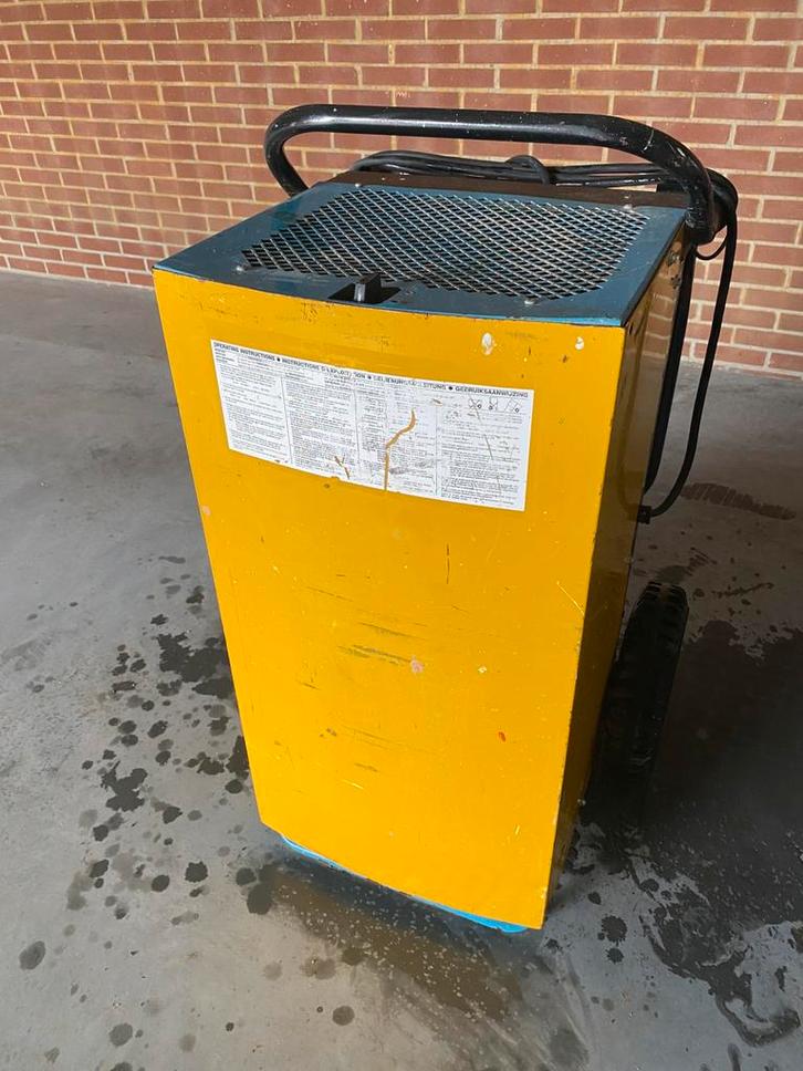 Professionele luchtdroger voor in de bouw, Doe-het-zelf en Verbouw, Ventilatie en Afzuiging, Gebruikt, Afzuiger, Ophalen