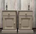 2 nachtkastjes, Ophalen, Minder dan 45 cm, 55 tot 70 cm, Zo goed als nieuw