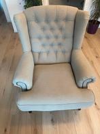 Comfortabele fauteuil met knopen, Ophalen, Minder dan 75 cm, Zo goed als nieuw, 75 tot 100 cm