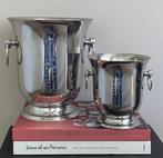 Guy Degrenne luxe vintage set champagne koeler met ijsemmer, Ophalen of Verzenden, Glas, Overige stijlen