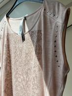 POOOLS leuk oudroze tricot topje met studs maat 44, Kleding | Dames, Verzenden, Maat 42/44 (L), Zo goed als nieuw, Roze