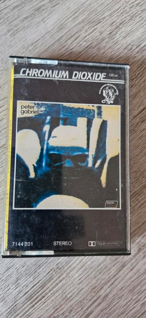 Peter Gabriel - Unknown Title Cassette Chrome Cassette 1982, Cd's en Dvd's, Cassettebandjes, Zo goed als nieuw, 1 bandje, Ophalen of Verzenden