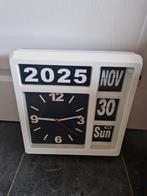 Nette Dementie alzheimer slechtzienden klok volautomatisch, Ophalen of Verzenden, Zo goed als nieuw, Wandklok