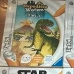 Tiptoi Boek Dino's - Leerzaam en Leuk!, Ophalen of Verzenden, Zo goed als nieuw, Taal en Lezen, Met geluid