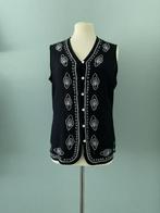 Side Way/ leuke zwart - witte- top-spencer/ maat 38, Kleding | Dames, Tops, Maat 38/40 (M), Verzenden, Zwart, Zo goed als nieuw