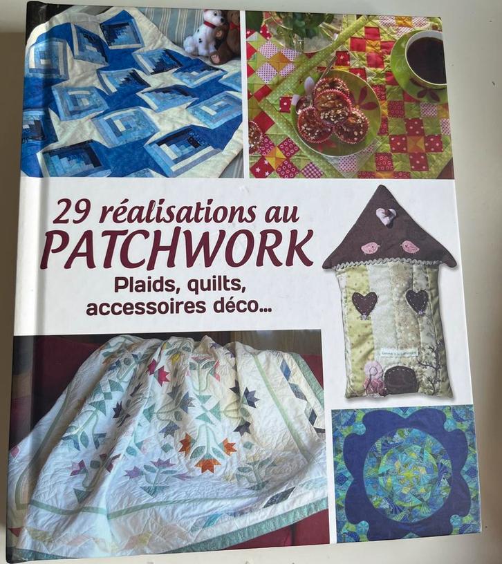 Patchwork Boek - 29 Realisations au patchwork, Boeken, Hobby en Vrije tijd, Zo goed als nieuw, Overige onderwerpen, Geschikt voor kinderen