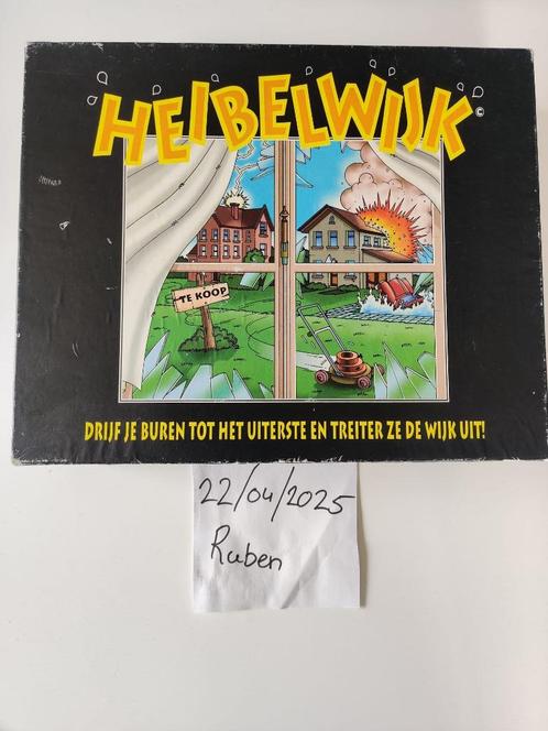 Heibelwijk (bordspel), Hobby en Vrije tijd, Gezelschapsspellen | Bordspellen, Gebruikt, Een of twee spelers, Drie of vier spelers