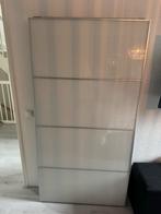 IKEA PAX Schuifdeuren Hoogglans Wit 200x200, Ophalen, Zo goed als nieuw, Kunststof