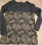 Silvian Heach Zijde Blouse Tuniek, Zwart, Ophalen of Verzenden, Zo goed als nieuw, Silvian Heach