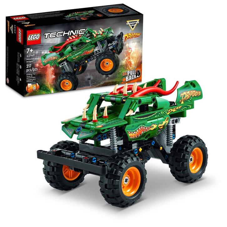 Lego Monster Jam Dragon - (42149), Kinderen en Baby's, Speelgoed | Duplo en Lego, Zo goed als nieuw, Ophalen of Verzenden