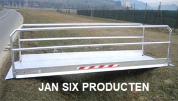voetgangersbrug alu. 3.26 m met verwijderbare zijkanten, Diversen, Rolstoelen, Nieuw, Elektrische rolstoel, Ophalen