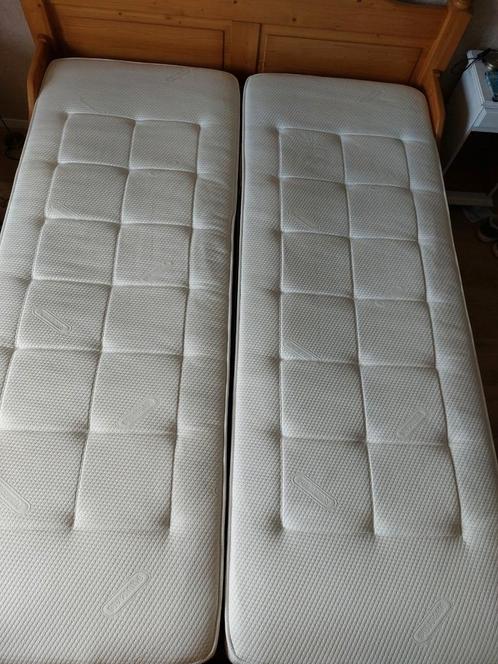 2 Pullmann matrassen 80 x 220, Huis en Inrichting, Slaapkamer | Matrassen en Bedbodems, Gebruikt, 80 cm, 210 cm, Eenpersoons, Ophalen
