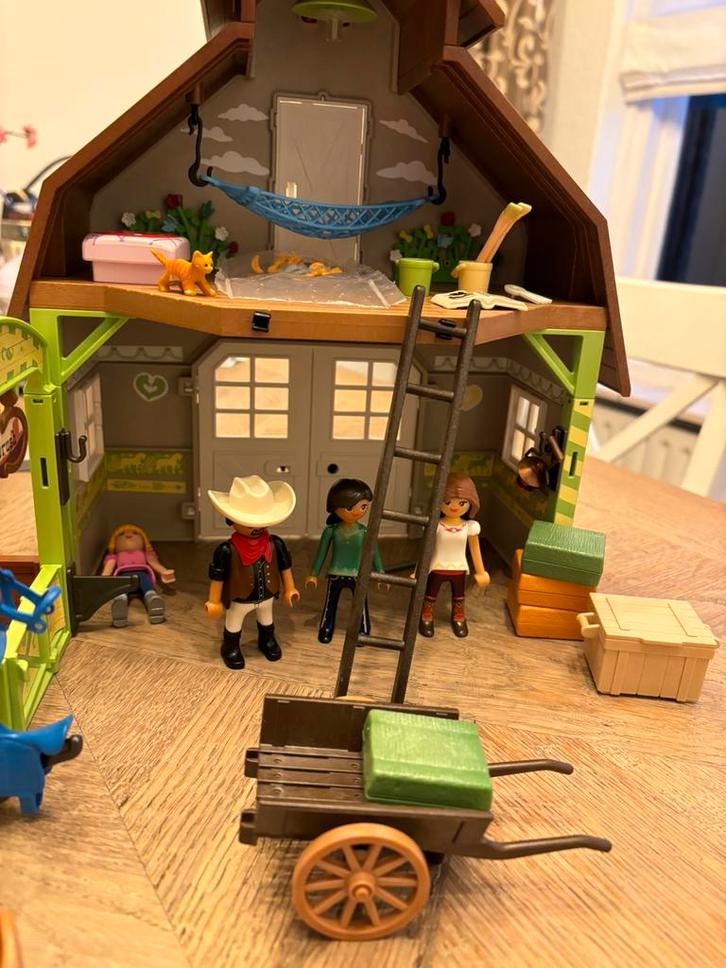 Playmobil 70118 spirit schuur, Kinderen en Baby's, Speelgoed | Playmobil, Zo goed als nieuw, Ophalen of Verzenden
