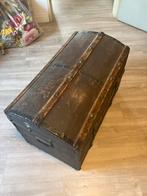 Antieke hutkoffer, Huis en Inrichting, Ophalen, Metaal, 50 tot 100 cm, 75 tot 100 cm