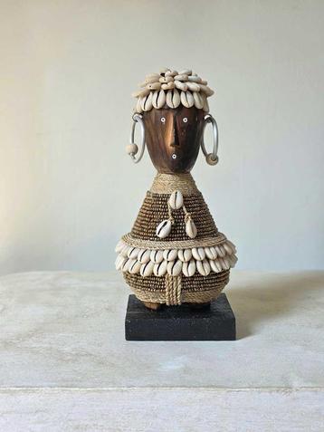 Namji houten beeld brons 1 uit Bali beschikbaar voor biedingen