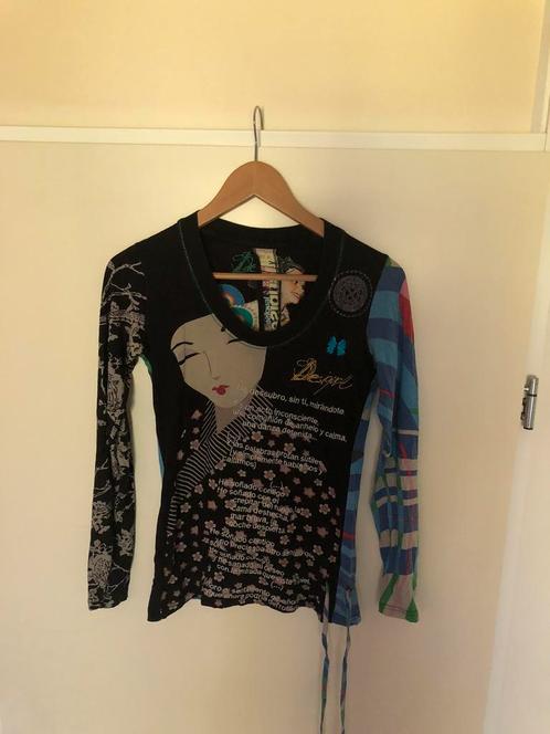 Desigual prachtig shirt met lange mouwen maat S, Kleding | Dames, Tops, Zo goed als nieuw, Maat 36 (S), Overige kleuren, Lange mouw