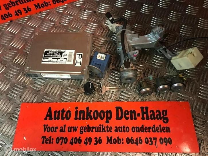 Toyota Starlet ('96-'99) 1.3 16V Complete Slotenset 4E-FE, Auto-onderdelen, Klein materiaal, Toyota, Gebruikt, Ophalen of Verzenden