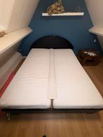 GRATIS bed 160x200, Ophalen, Gebruikt, Zwart, Tweepersoons