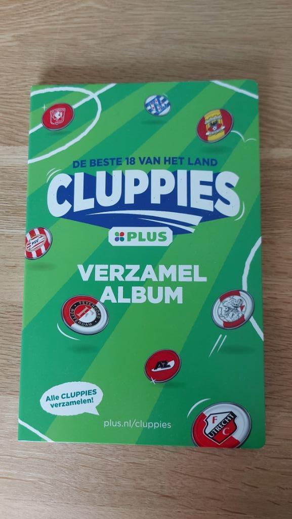 Plus Cluppies verzamelalbum + 1 muntje NEC Nijmegen Nieuw, Verzamelen, Supermarktacties, Plus, Ophalen