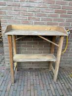 Houten Planten Oppottafel, Gebruikt, Ophalen of Verzenden, 60 tot 100 cm, 60 cm of meer