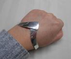 Nol Coopmans zilveren modernist armband uit 1981 nr.547, Sieraden, Tassen en Uiterlijk, Armbanden, Verzenden, Zo goed als nieuw