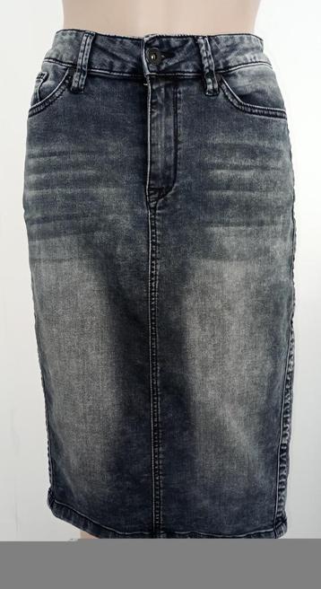 Opruiming! 1 euro! spijkerrok antraciet M beschikbaar voor biedingen