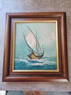 Schilderij zeezicht, Ophalen of Verzenden