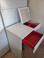 Ikea Brimnes toilettafel kaptafel makeup tafel met krukje, Huis en Inrichting, Ophalen, Kunststof, Gebruikt, 50 tot 100 cm