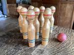 Ouderwets kegelspel compleet voor, € 10, Antiek en Kunst, Ophalen of Verzenden