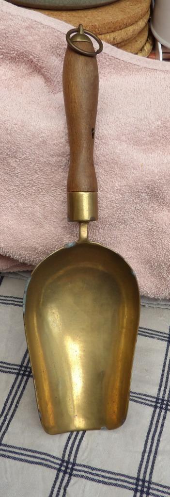 koperen gruttersschep/ brocante gruttersschep, Antiek en Kunst, Curiosa en Brocante, Ophalen of Verzenden